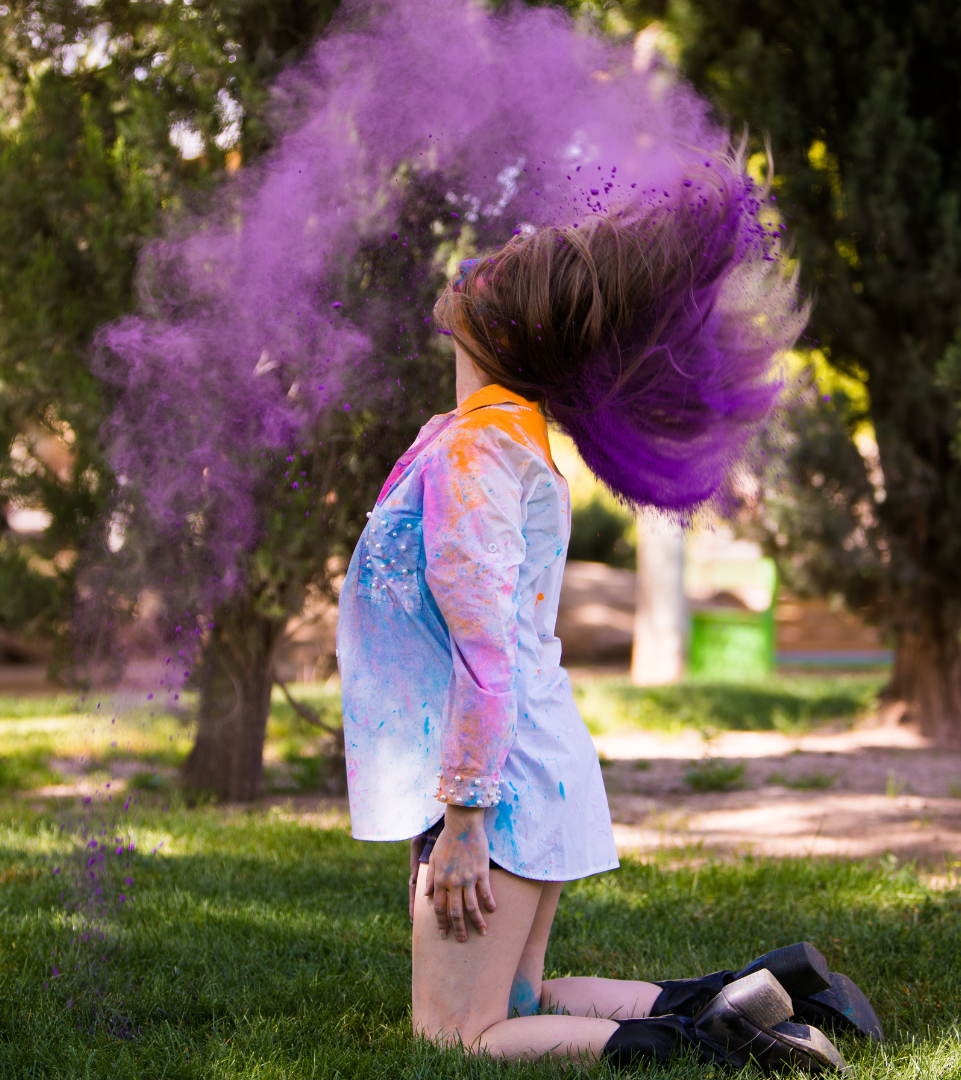 sesión polvos holi
